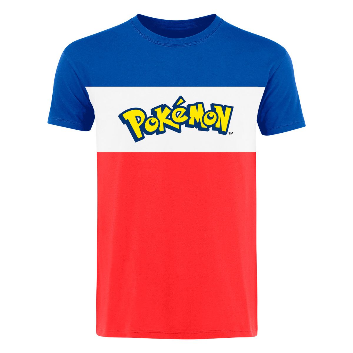 Pokémon - Logo Colour-block - T-paita