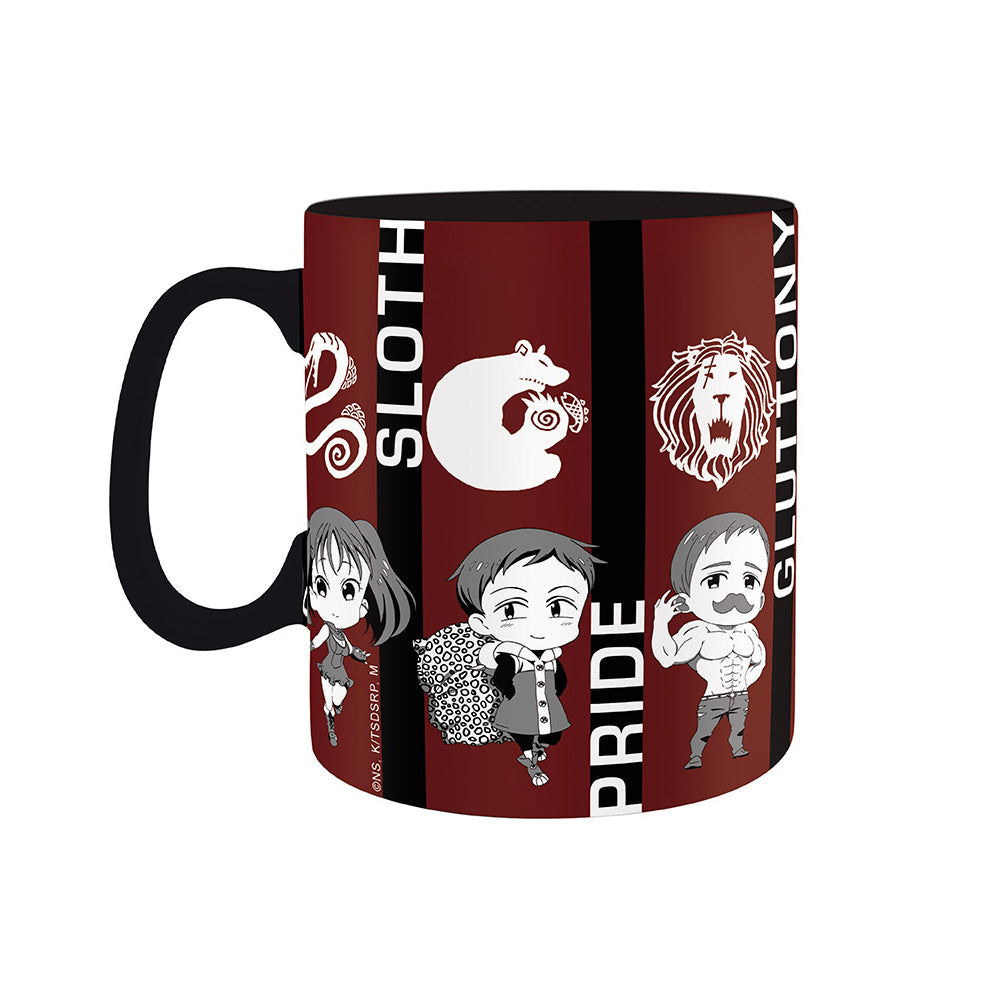 Seven Deadly Sins - Chibi sins - Iso muki (XXL-koko)
