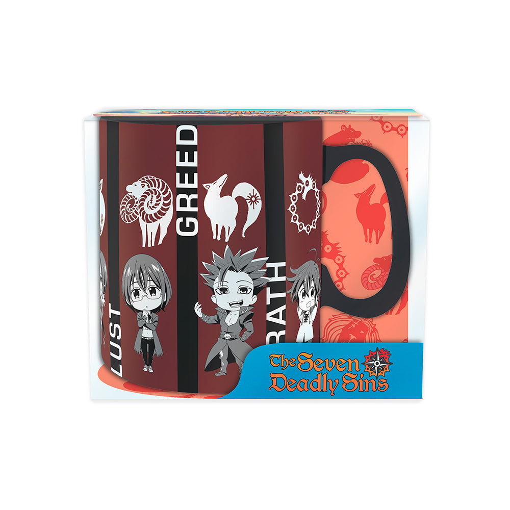 Seven Deadly Sins - Chibi sins - Iso muki (XXL-koko)