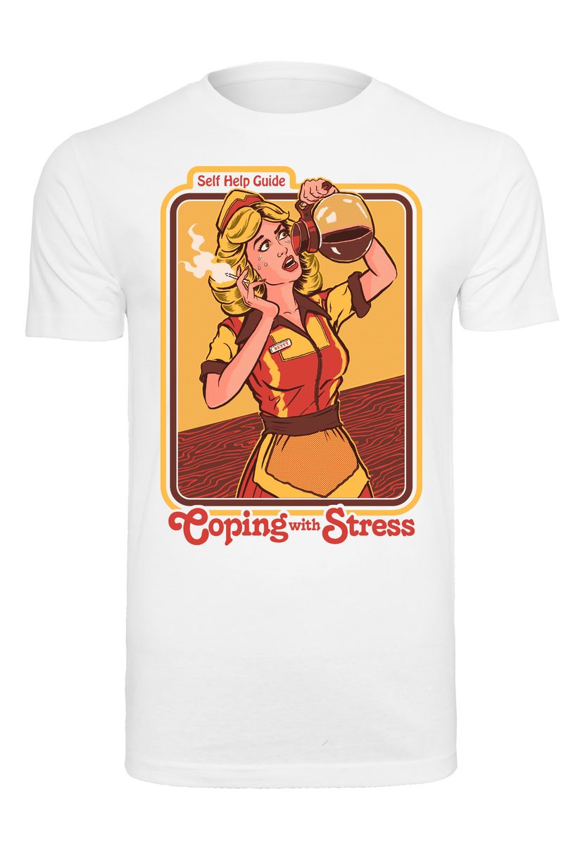 Steven Rhodes - Coping with Stress - T-paita