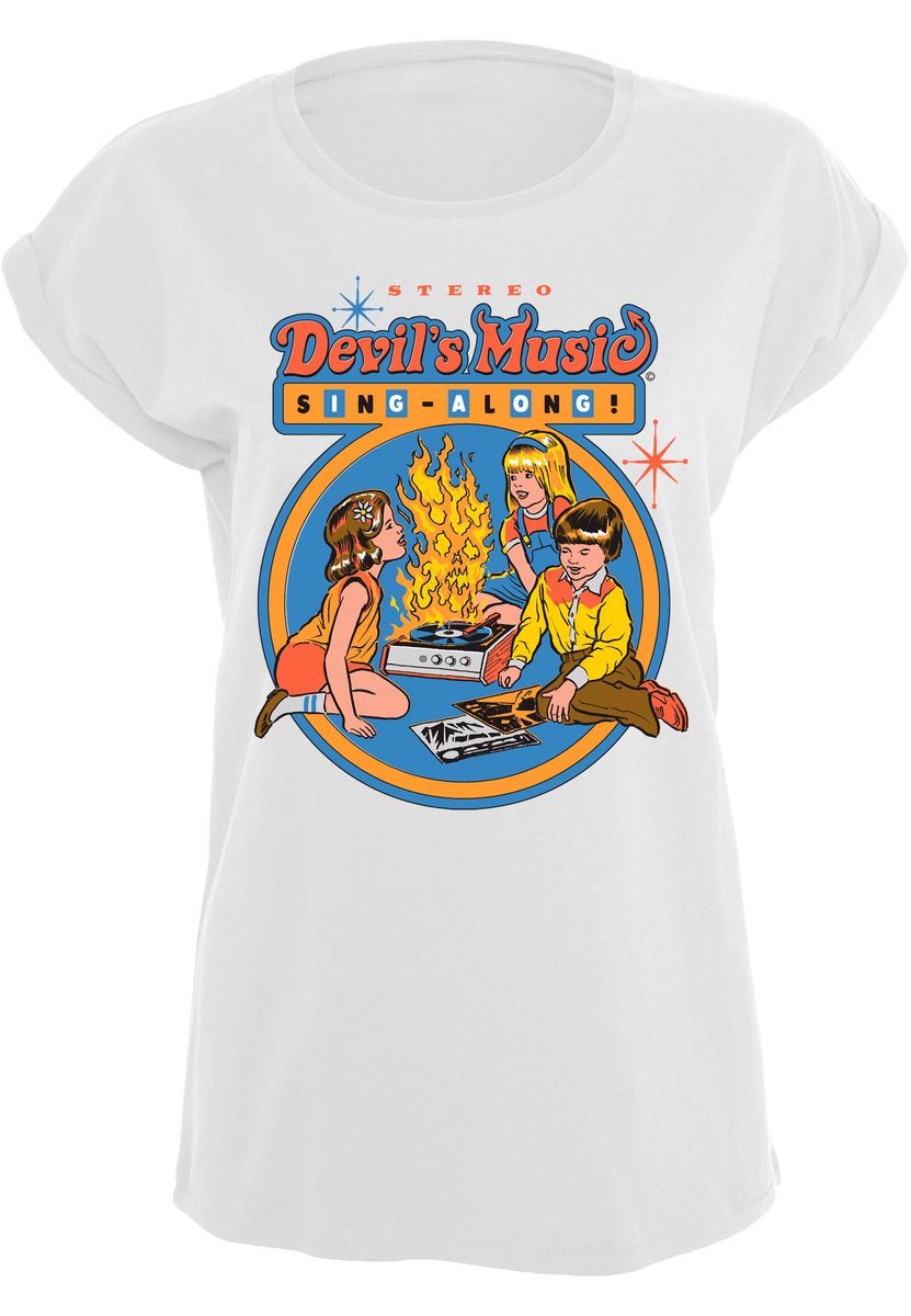 Steven Rhodes - Devil's Music Sing-Along - Naisten T-paita