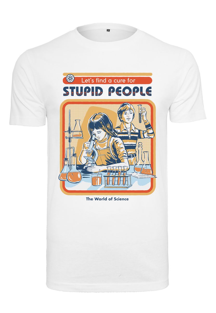 Steven Rhodes - A Cure For Stupid People - T-paita