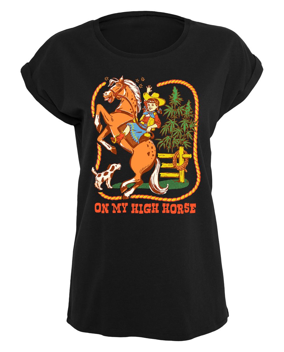 Steven Rhodes - On my high horse - Naisten T-paita