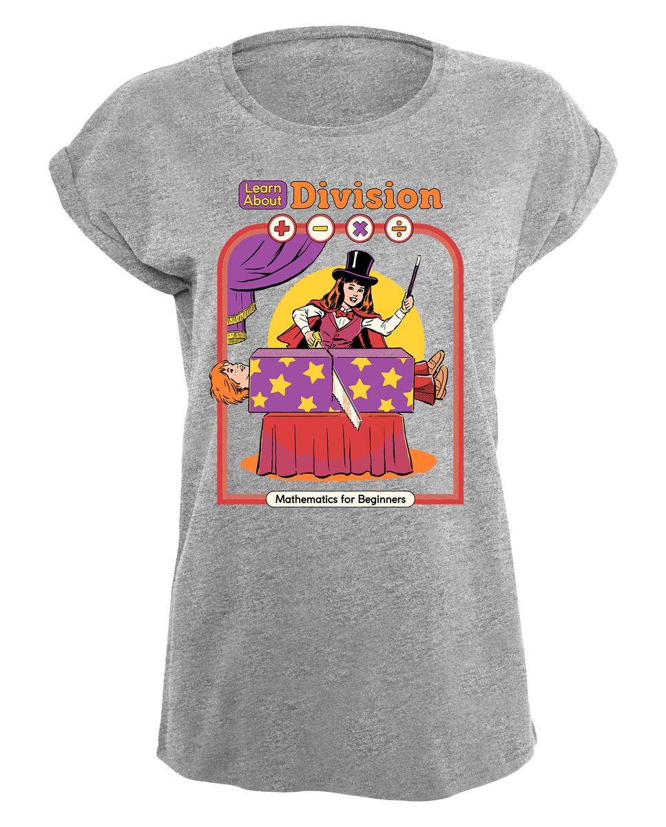 Steven Rhodes - Learn about Division - Naisten T-paita