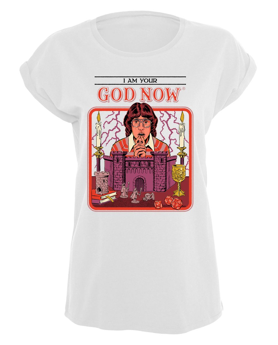 Steven Rhodes - I am your God now - Naisten T-paita