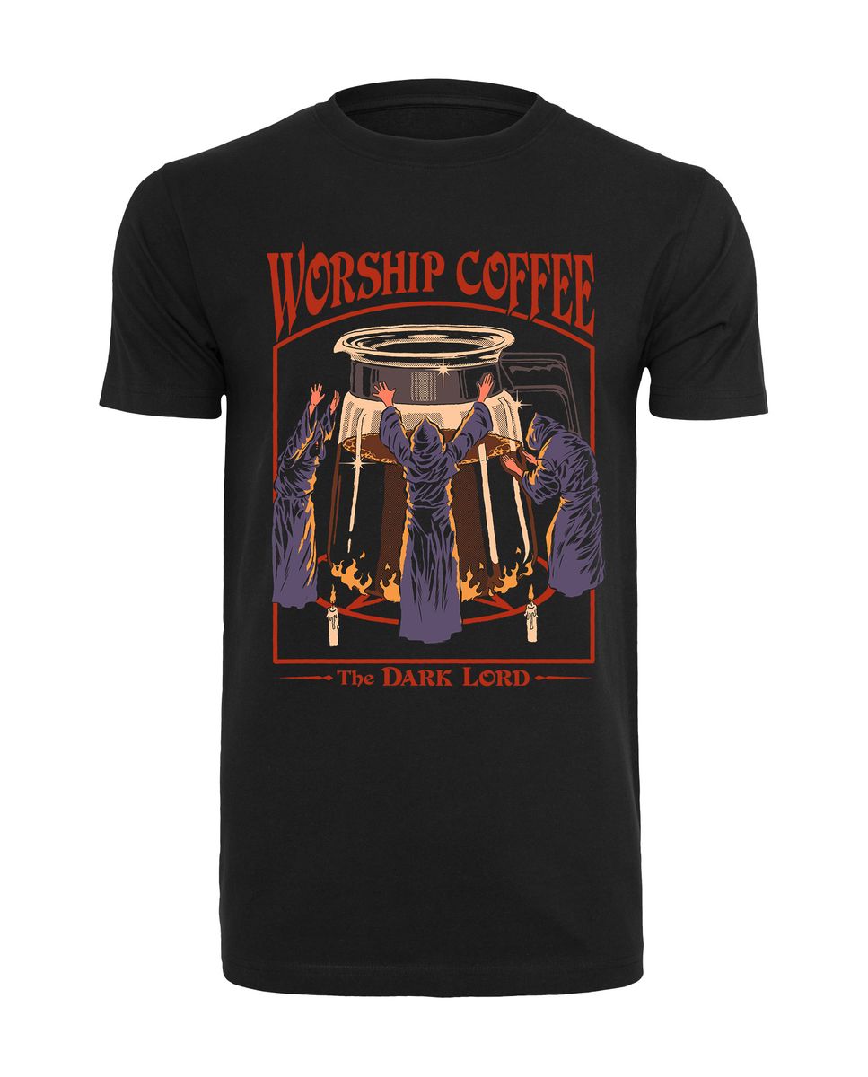 Steven Rhodes - Worship Coffee - Glow-in-the-Dark T-paita (Limited Edition)