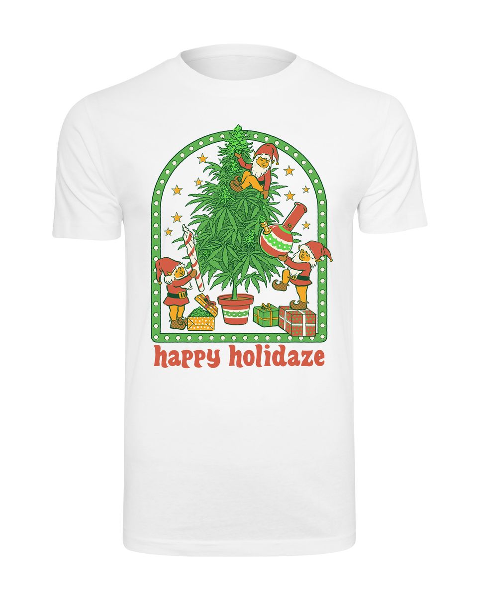 Steven Rhodes - Happy Holidaze - T-paita