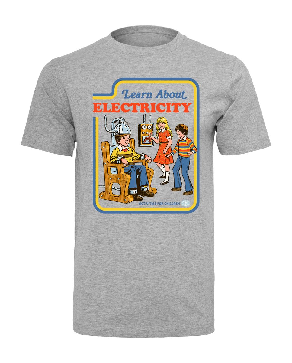 Steven Rhodes - Learn About Electricity - T-paita