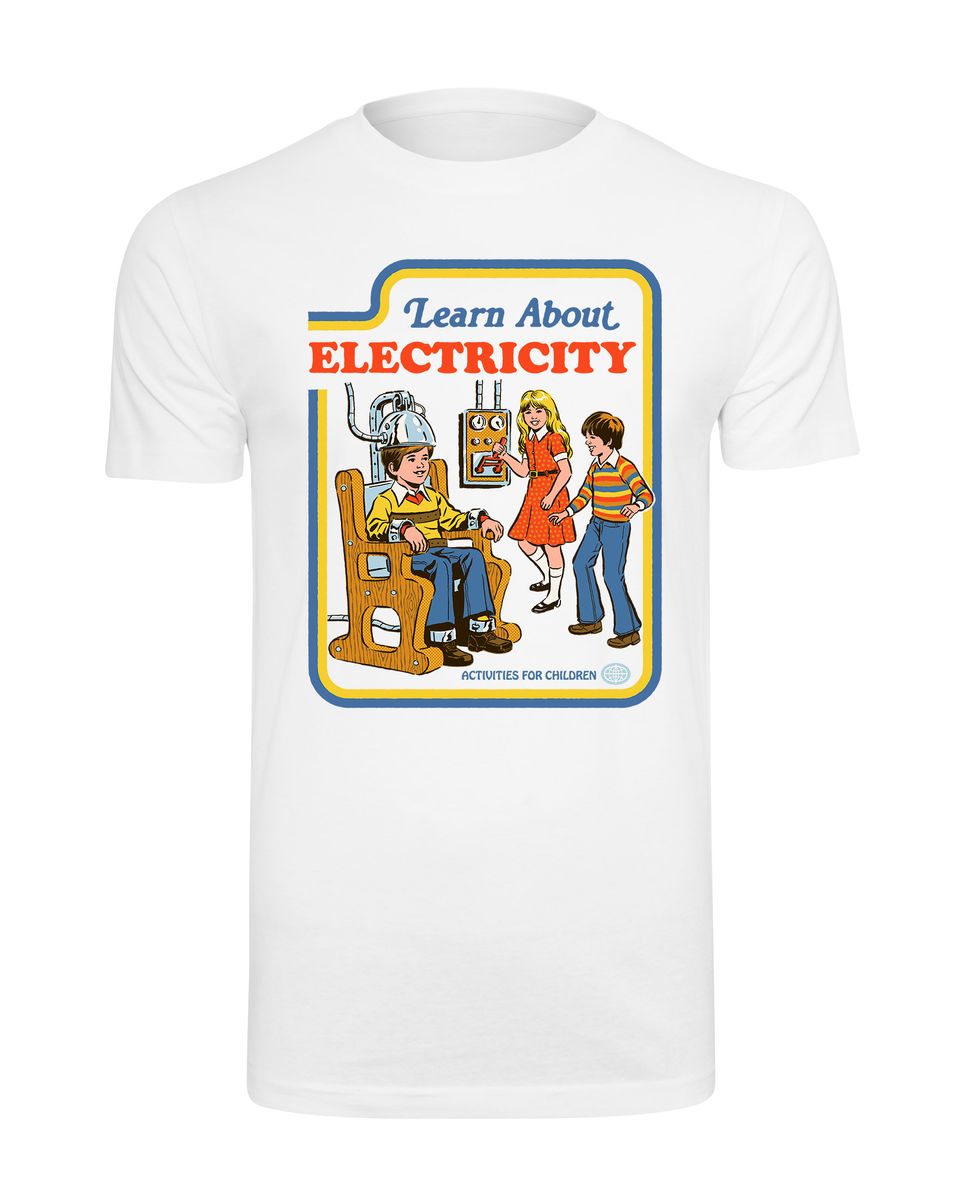 Steven Rhodes - Learn About Electricity - T-paita