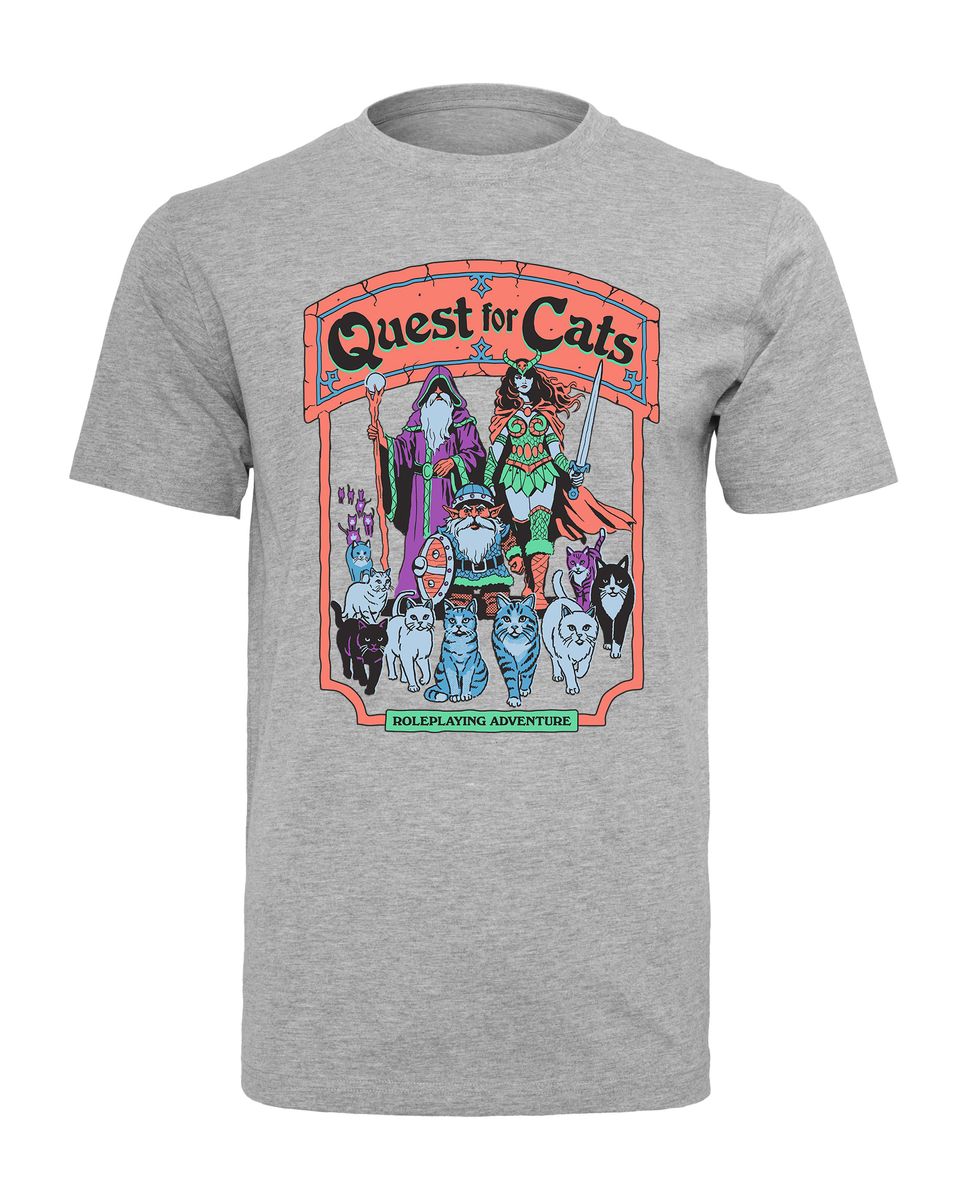 Steven Rhodes - Quest for Cats - T-paita