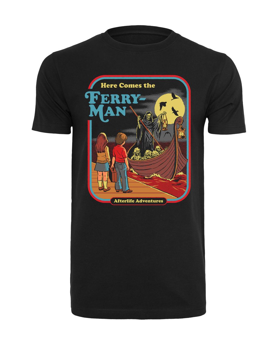 Steven Rhodes - Here Comes the Ferryman - T-paita