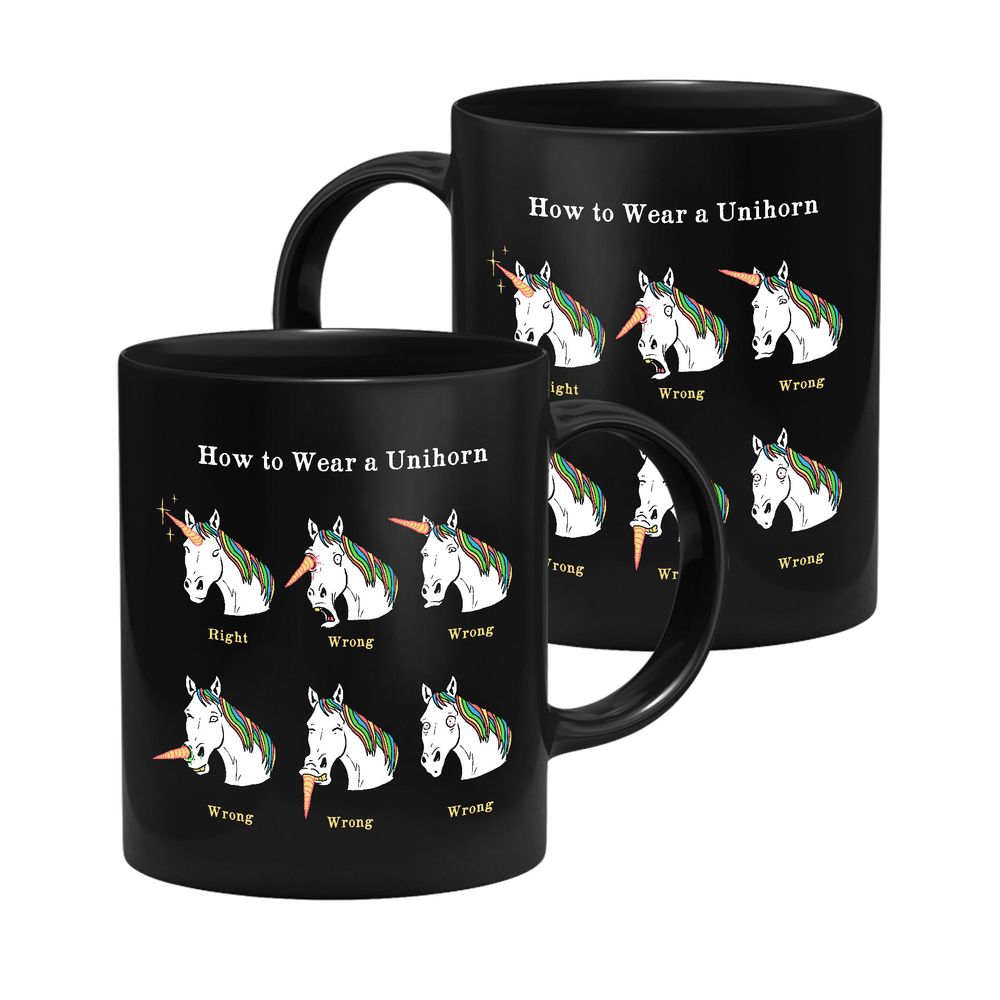 Hillary White Rabbit - How to Wear a Unihorn - Muki