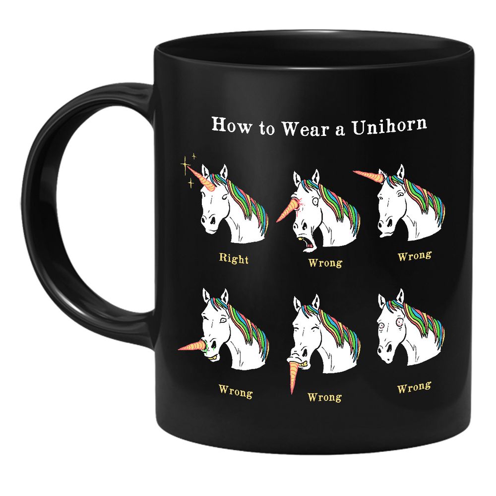 Hillary White Rabbit - How to Wear a Unihorn - Muki