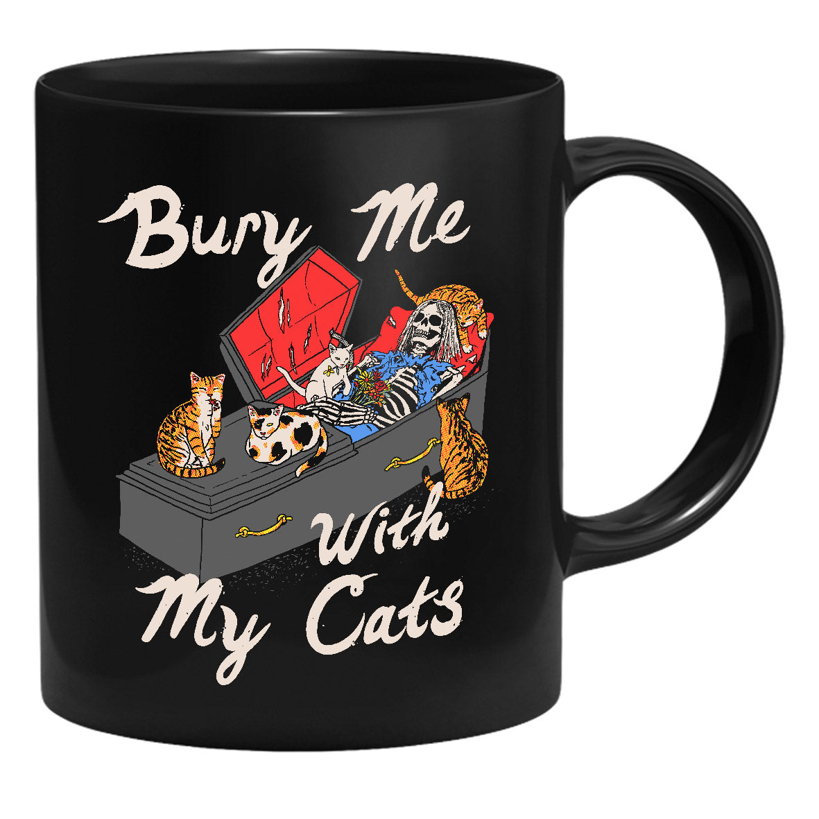 Hillary White Rabbit - Bury Me With My Cats - Muki