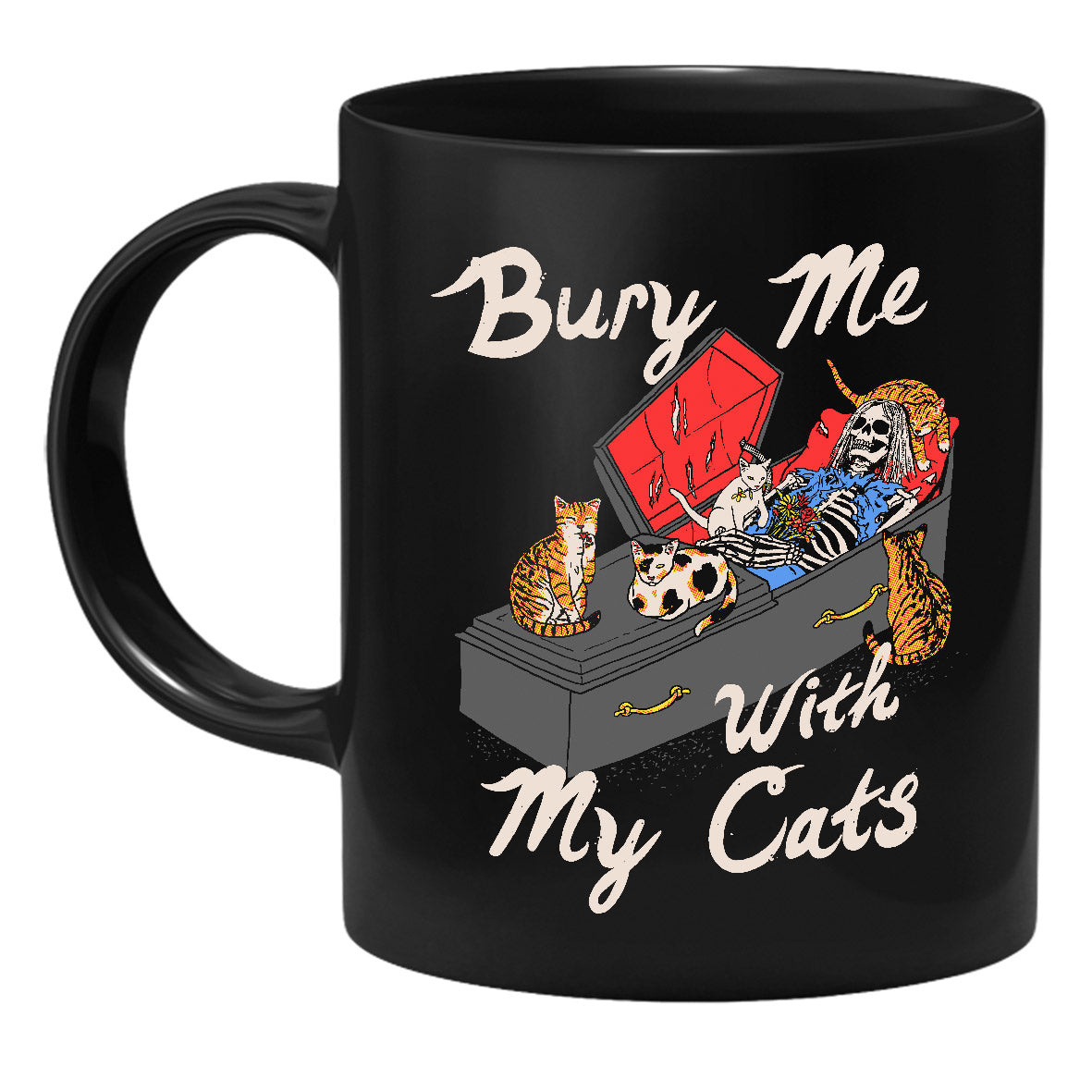 Hillary White Rabbit - Bury Me With My Cats - Muki