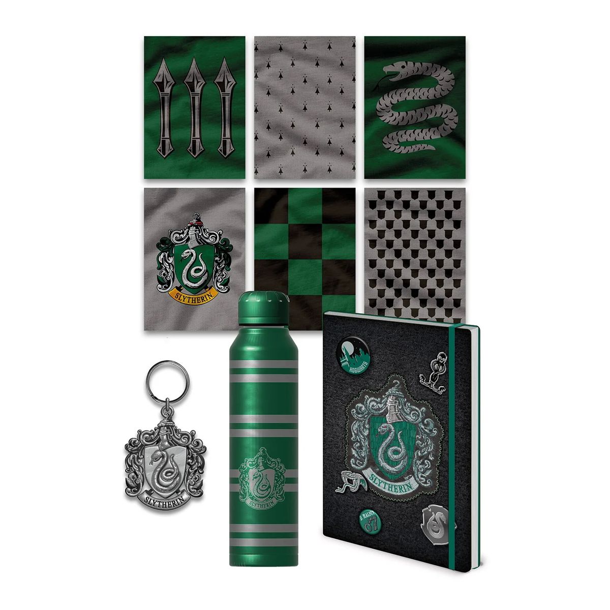 Harry Potter - Colorful Crest Slytherin - Lahjasetti