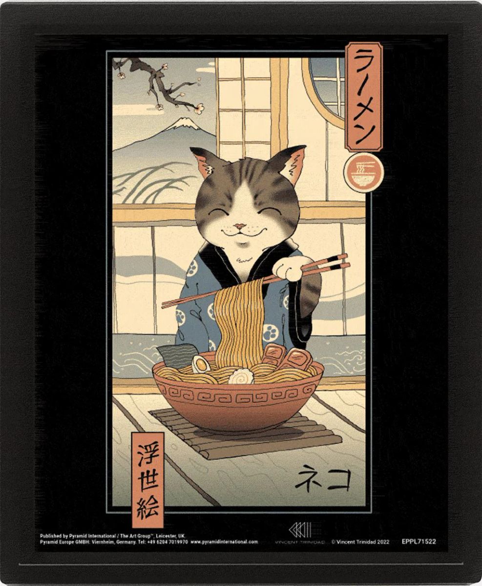 Vincent Trinidad - Neko Ramen - 3D-kuva