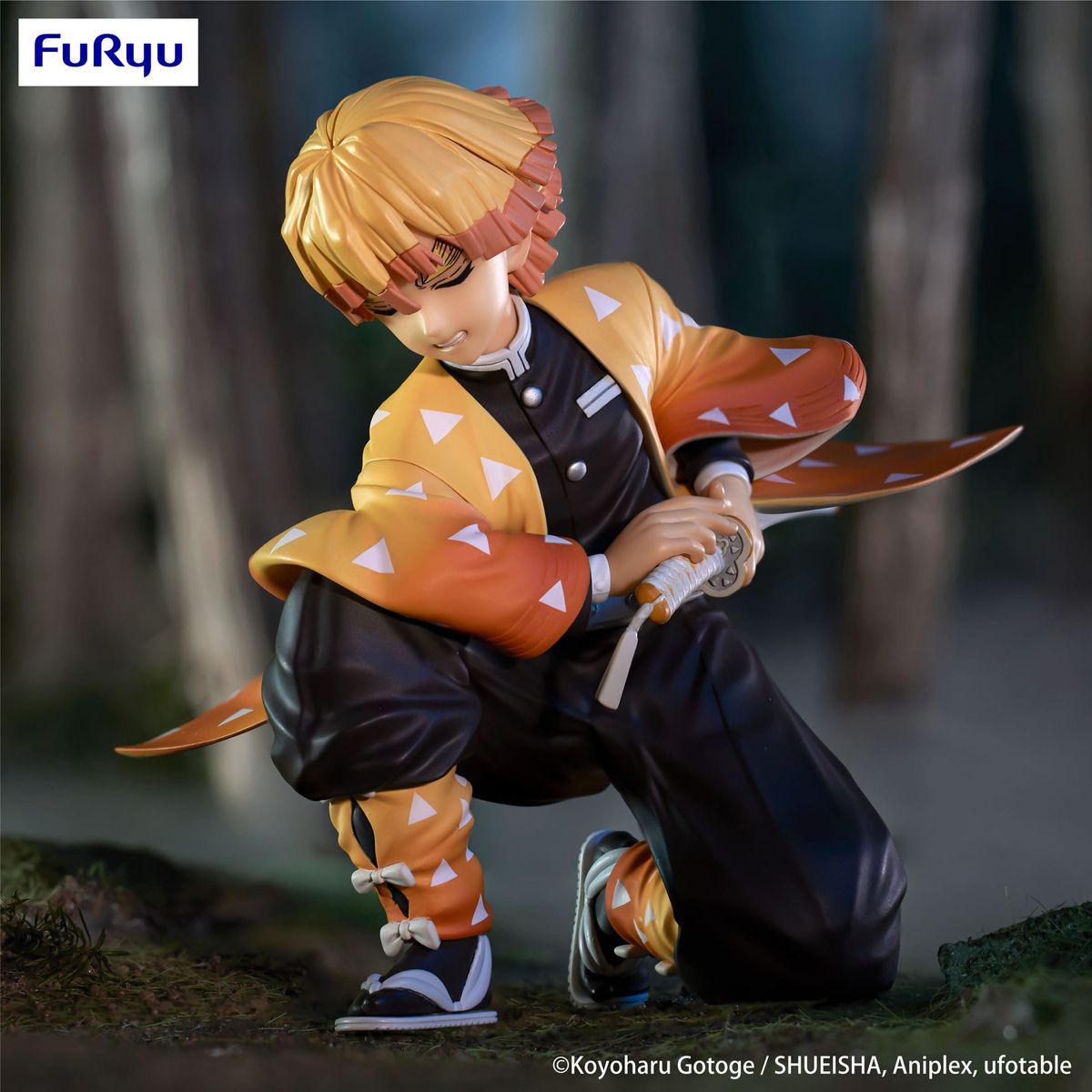 Demon Slayer - PVC Statue Agatsuma Zenitsu - Noodle Stopper -figuuri (keräilyhahmo)