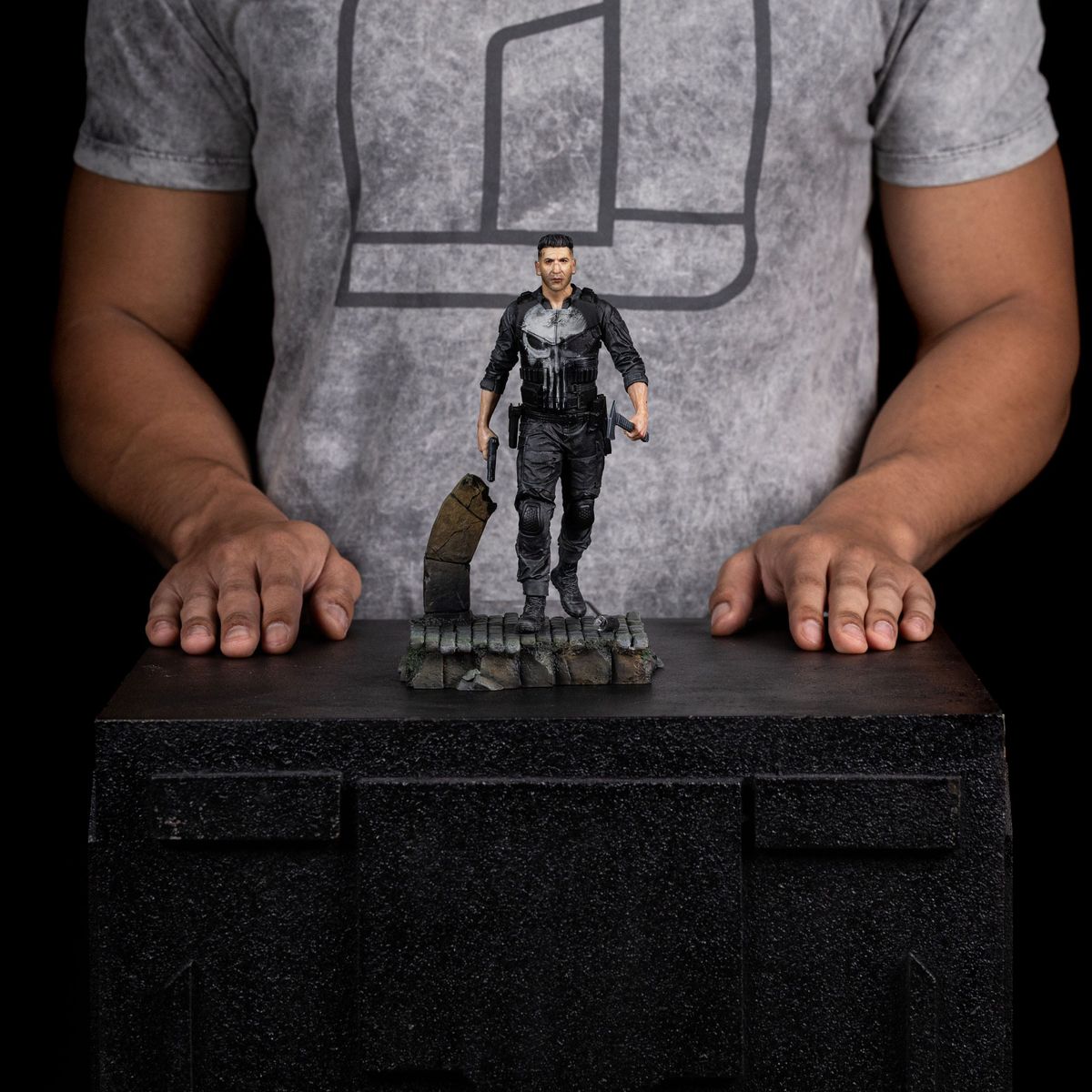 Daredevil - Born Again Art Scale Statue 1/10 Punisher - Figure