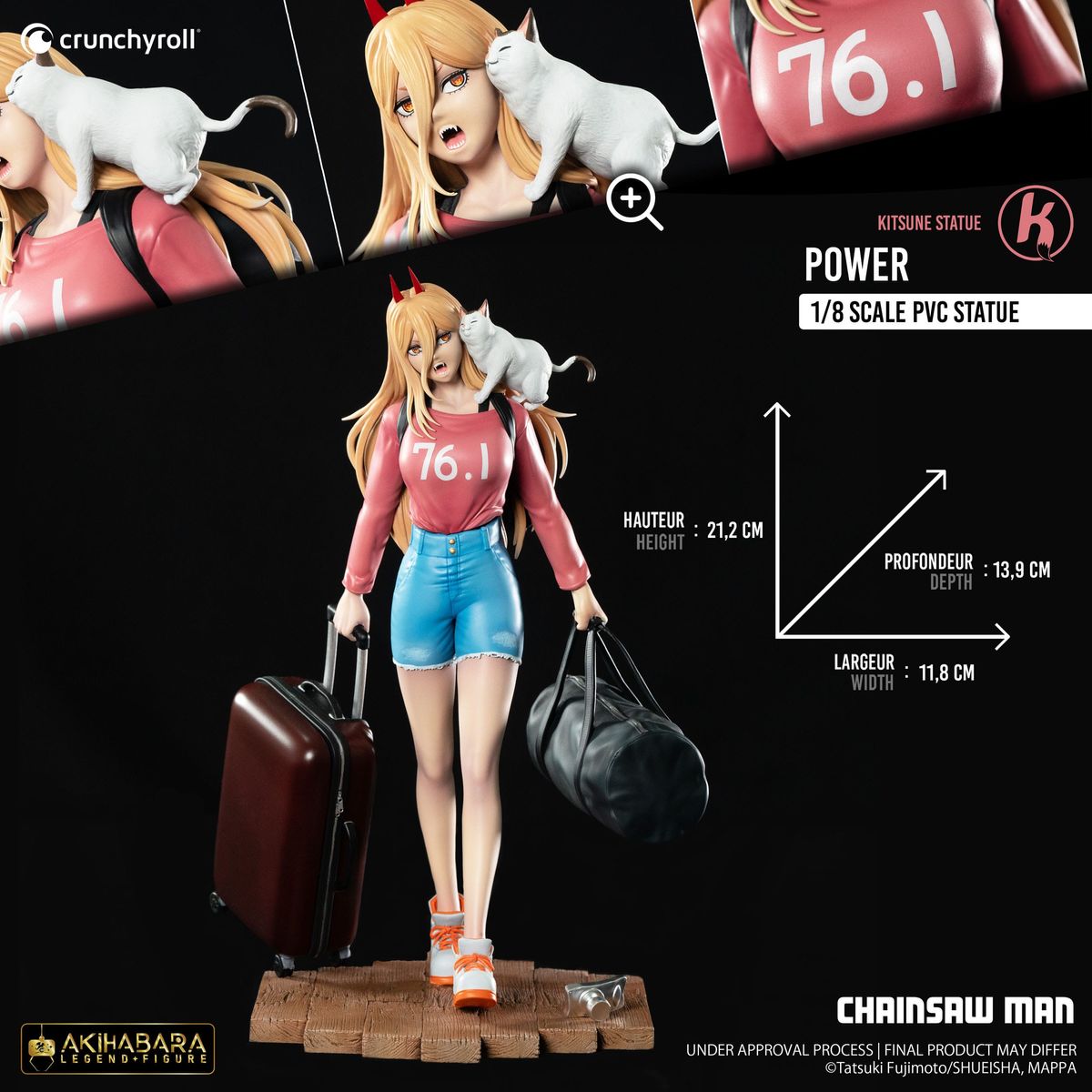 Chainsaw Man - 1/8 Power - Figuuri (keräilyhahmo)