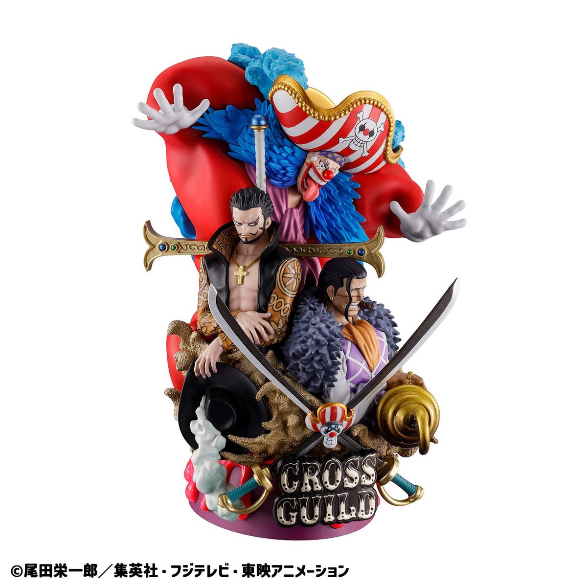 One Piece - Petitrama DX Logbox Re Birth 03 Cross Guild - Figuuri (keräilyhahmo)