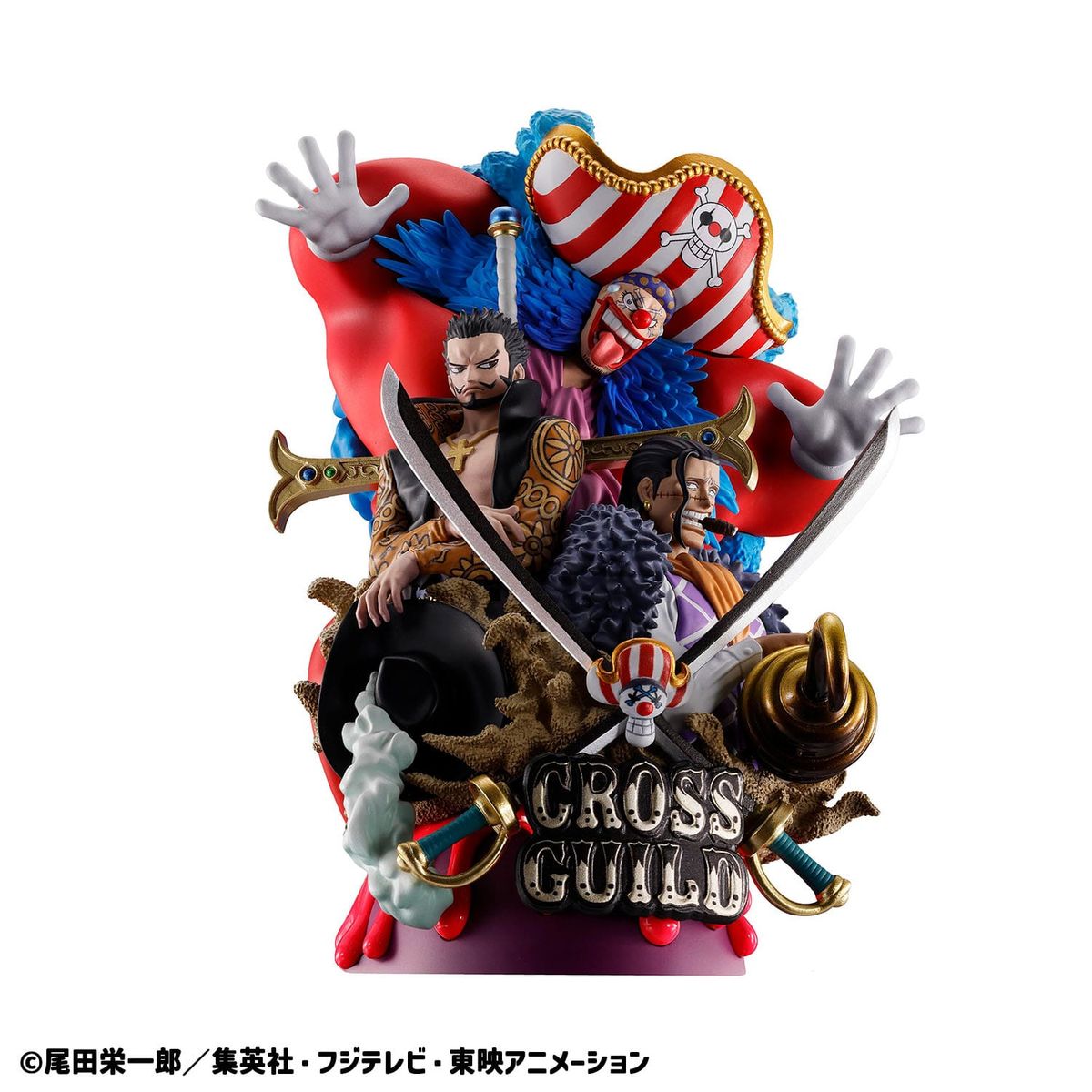One Piece - Petitrama DX Logbox Re Birth 03 Cross Guild - Figuuri (keräilyhahmo)