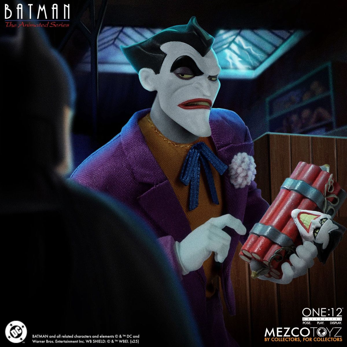 Batman - The Animated Series 1/12 The Joker - Toimintafiguuri / toimintahahmo