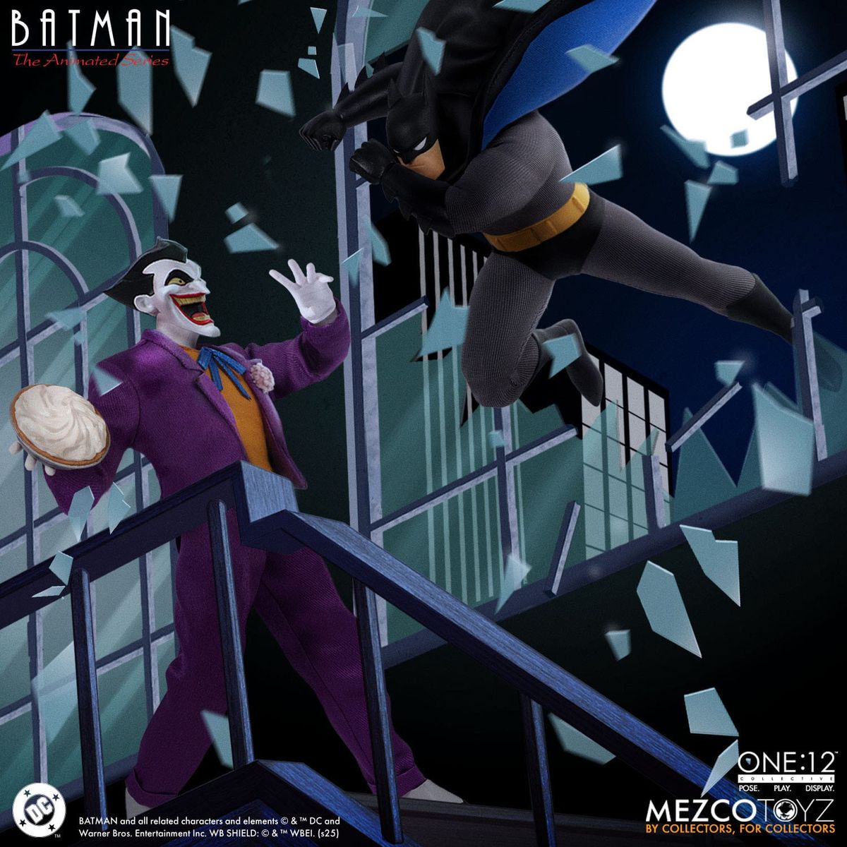 Batman - The Animated Series 1/12 The Joker - Toimintafiguuri / toimintahahmo