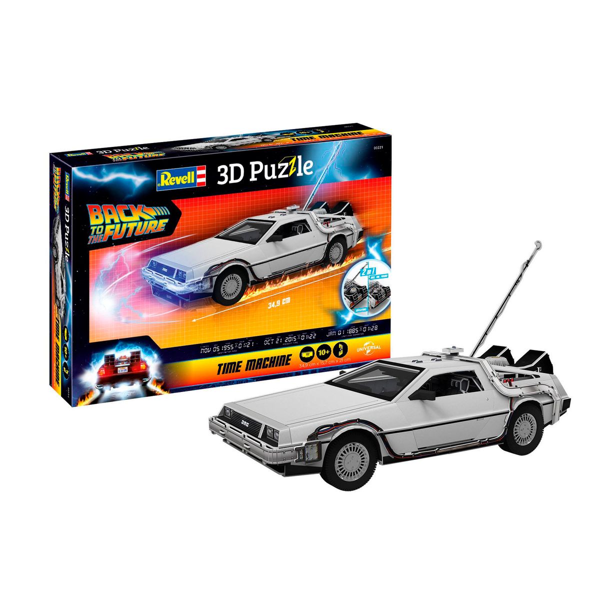 Paluu tulevaisuuteen - Time Machine - 3D-palapeli