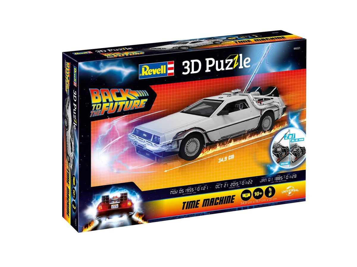 Paluu tulevaisuuteen - Time Machine - 3D-palapeli