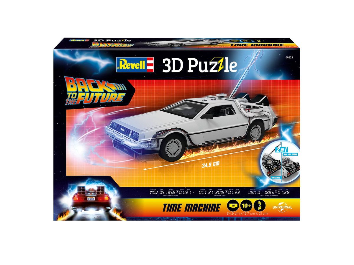 Paluu tulevaisuuteen - Time Machine - 3D-palapeli