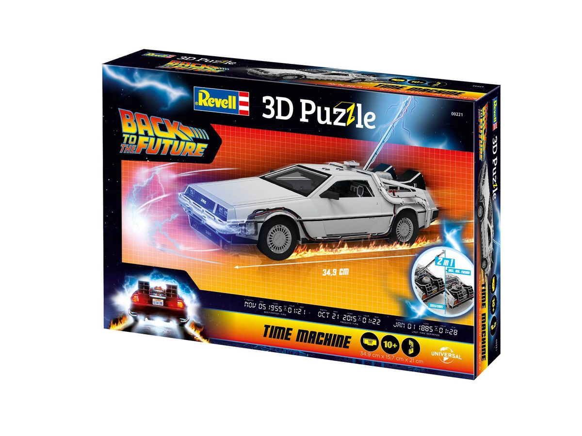 Paluu tulevaisuuteen - Time Machine - 3D-palapeli