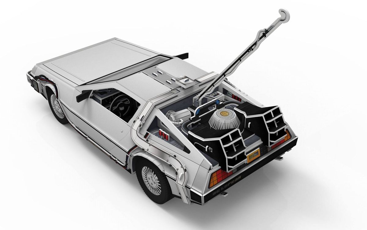 Paluu tulevaisuuteen - Time Machine - 3D-palapeli