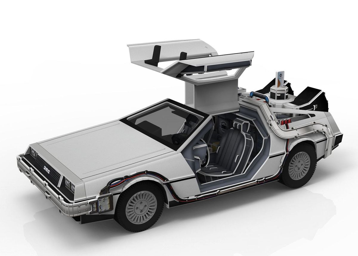 Paluu tulevaisuuteen - Time Machine - 3D-palapeli