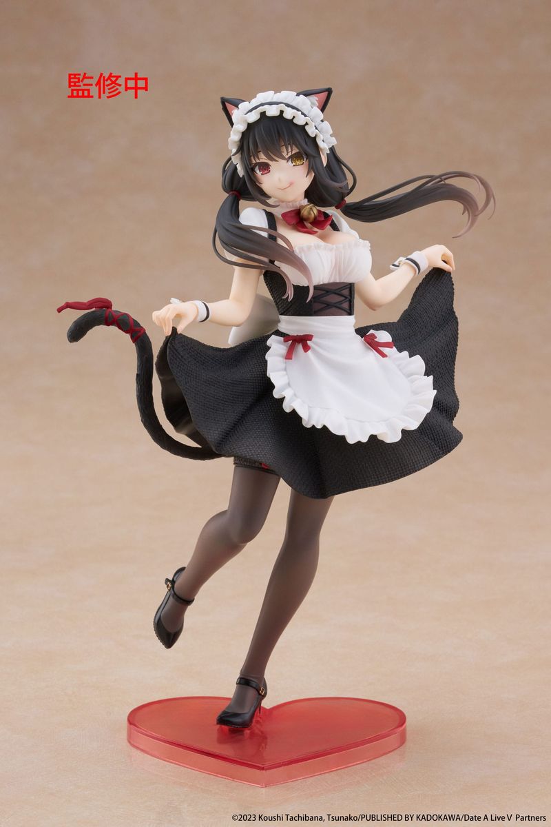Date A Live IV - Kurumi Tokisaki Cat Ear Maid - Figuuri (keräilyhahmo)