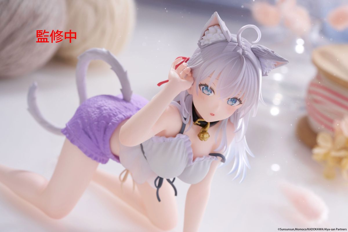 Alya Sometimes Hides Her Feelings in Russian - Cute Figure Alya Cat Ear Roomwear - Figuuri (keräilyhahmo)