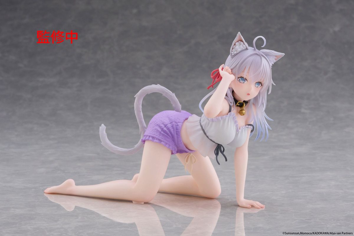Alya Sometimes Hides Her Feelings in Russian - Cute Figure Alya Cat Ear Roomwear - Figuuri (keräilyhahmo)