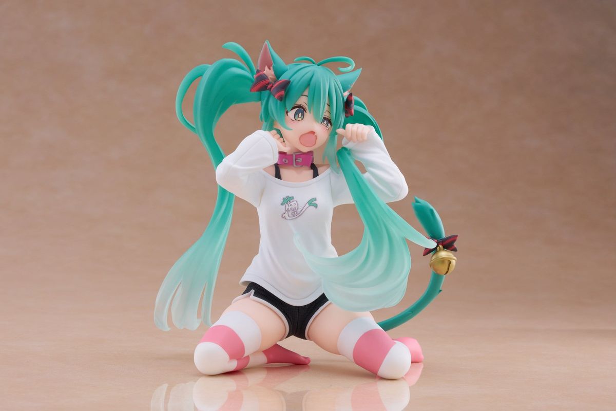 Hatsune Miku - Cute Figure Hatsune Miku Cat Ear T-Shirt - Figuuri (keräilyhahmo)