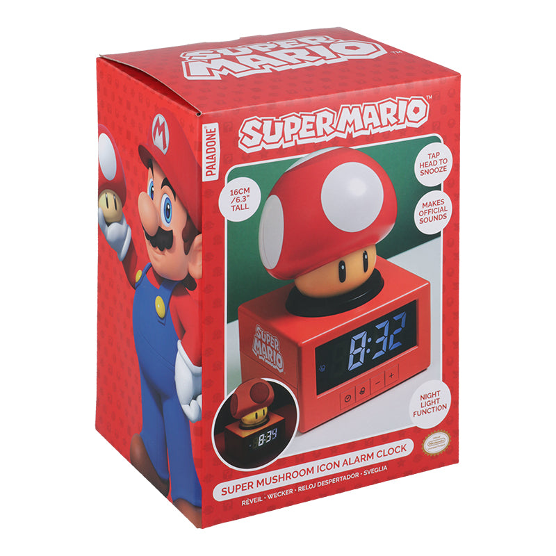 Super Mario - Red Mushroom - Herätyskello
