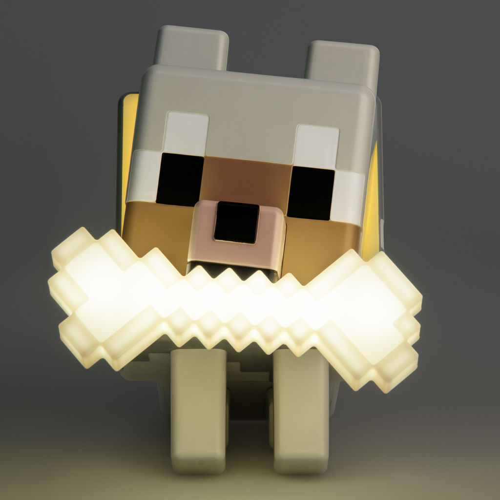 Minecraft - Wolf - Valaisin (lamppu)