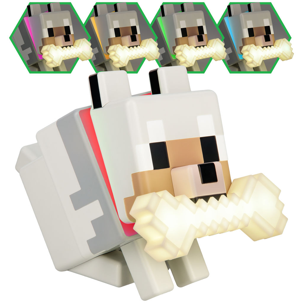 Minecraft - Wolf - Valaisin (lamppu)