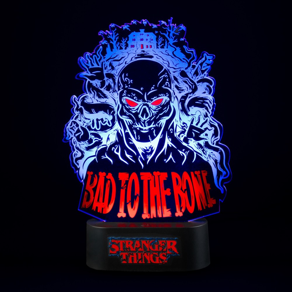 Stranger Things - Bad To The Bone - LED Lamp