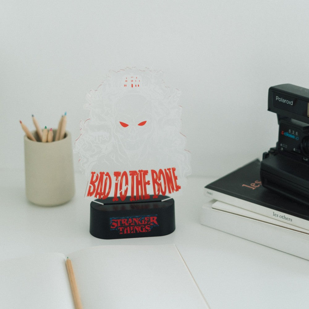 Stranger Things - Bad To The Bone - LED Lamp