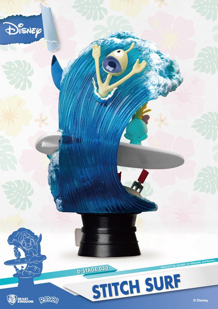 Lilo & Stitch - Surfer Stitch - Dioraama