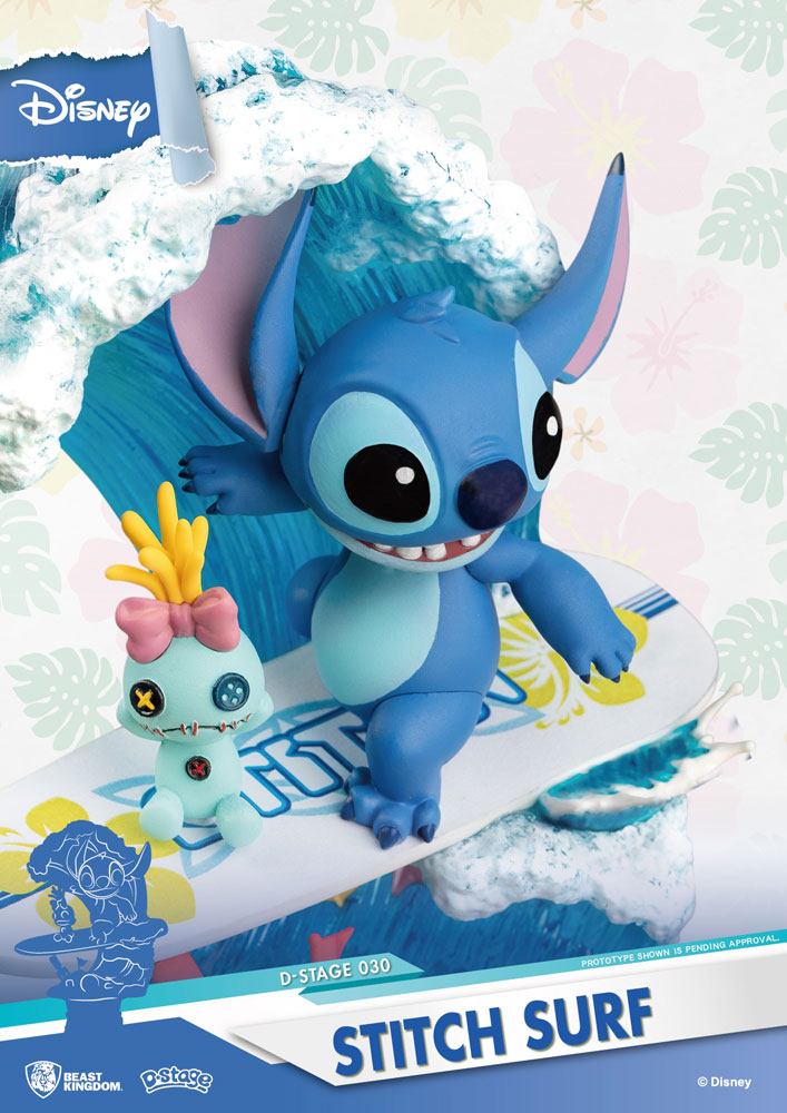 Lilo & Stitch - Surfer Stitch - Dioraama