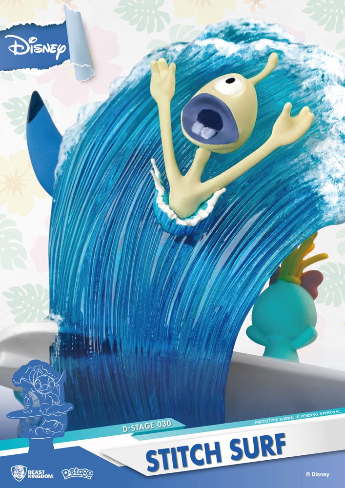 Lilo & Stitch - Surfer Stitch - Dioraama