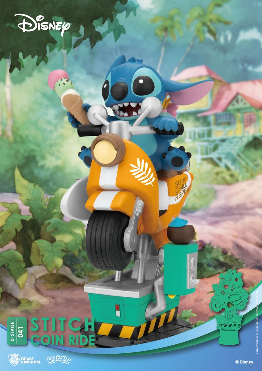Lilo & Stitch - Stitch Coin Ride - Dioraama