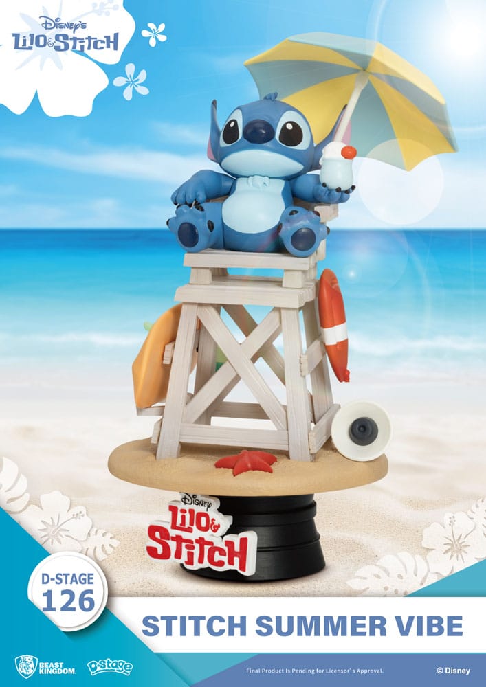 Lilo & Stitch - Stitch Summer Vibe - Dioraama