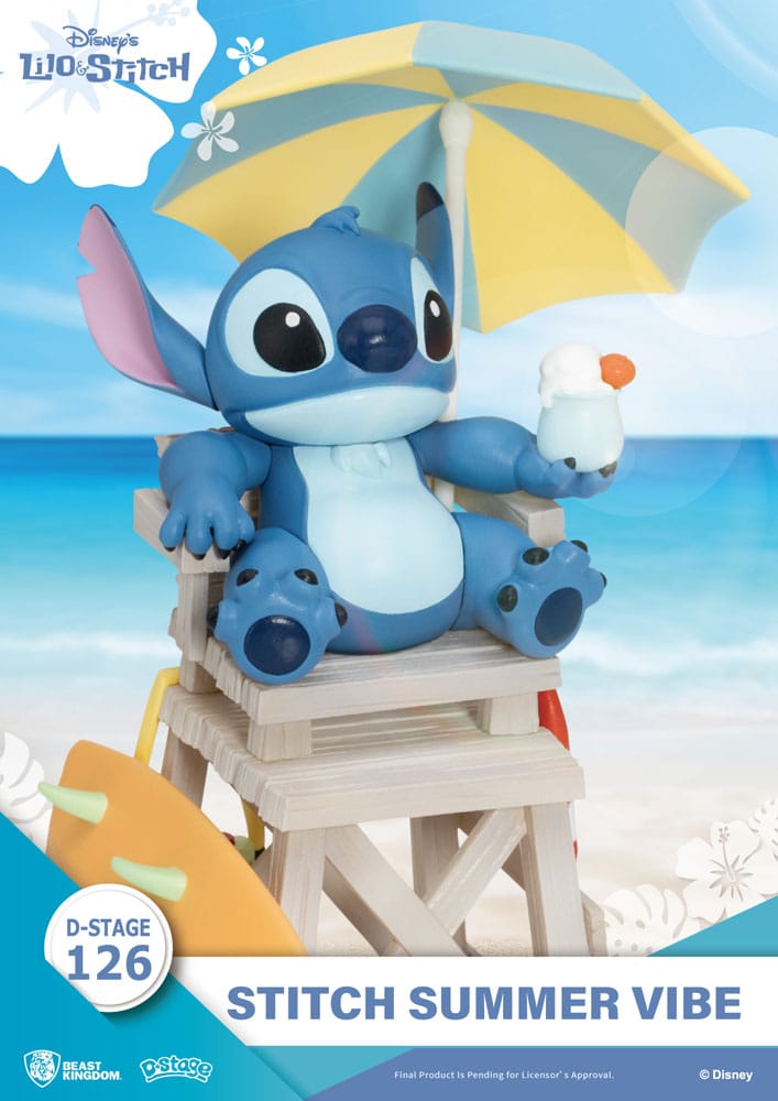 Lilo & Stitch - Stitch Summer Vibe - Dioraama