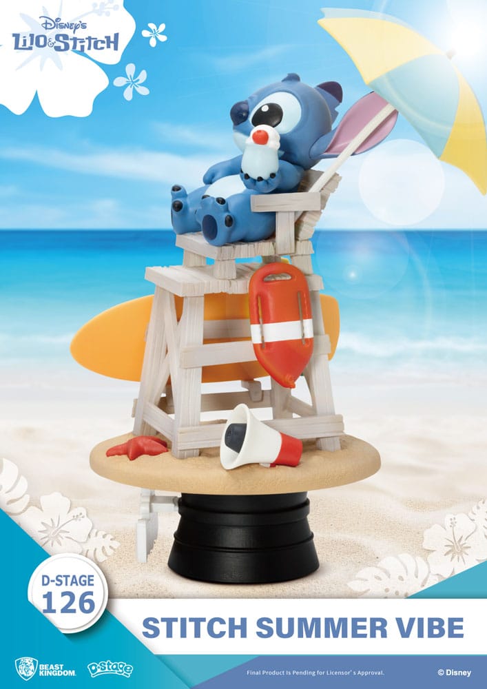 Lilo & Stitch - Stitch Summer Vibe - Dioraama